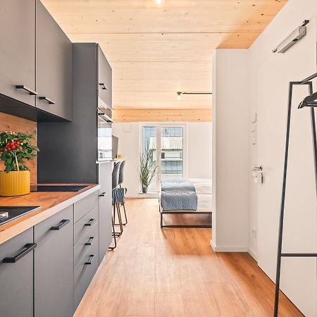 Einzimmer Wohlfuehlapartment Vier Klimatisiert FDH Exteriör bild