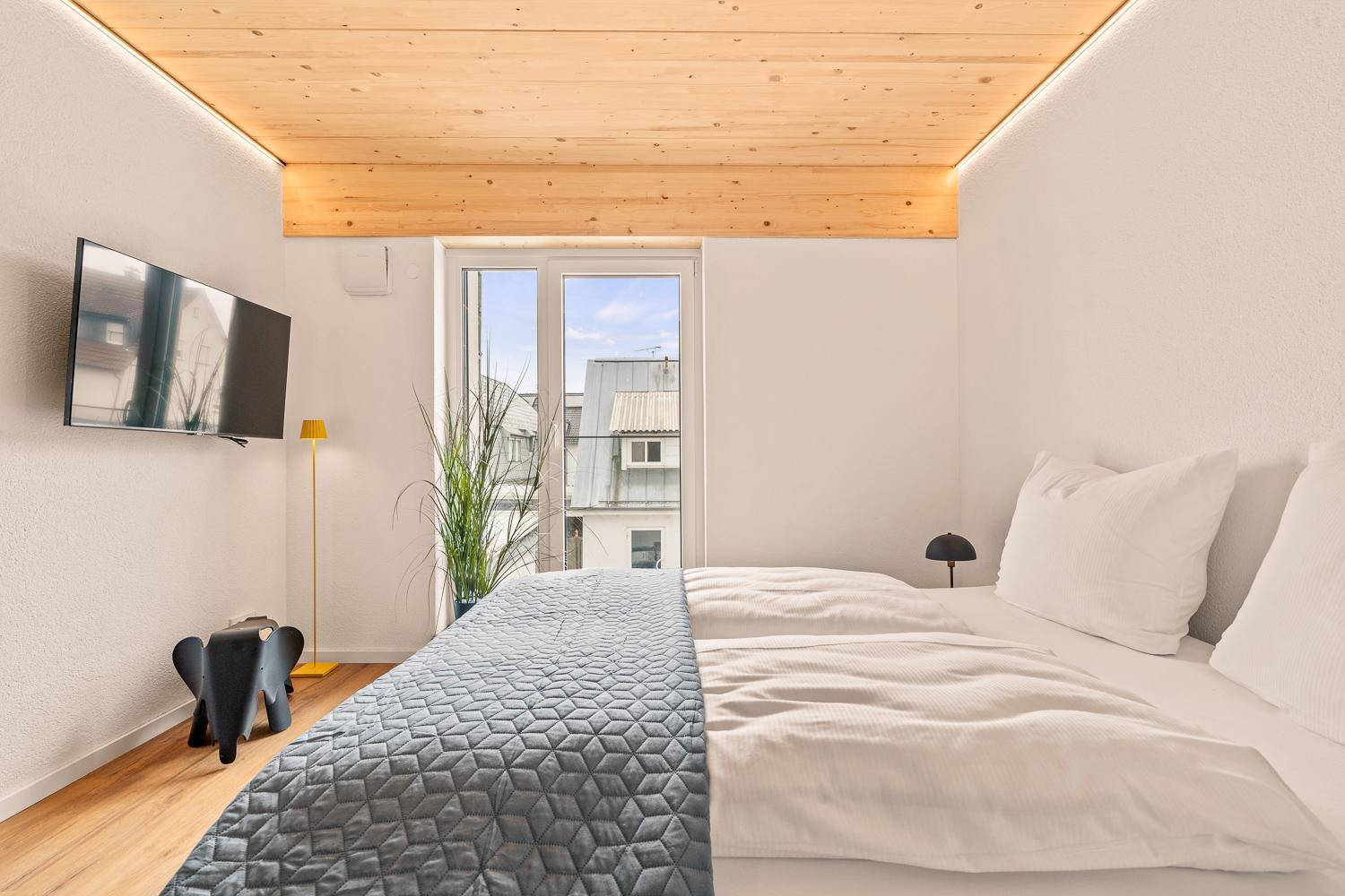 Einzimmer Wohlfuehlapartment Vier Klimatisiert FDH Exteriör bild